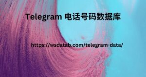 Telegram 电话号码数据库